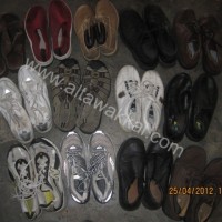 Used shoes for export, sorted